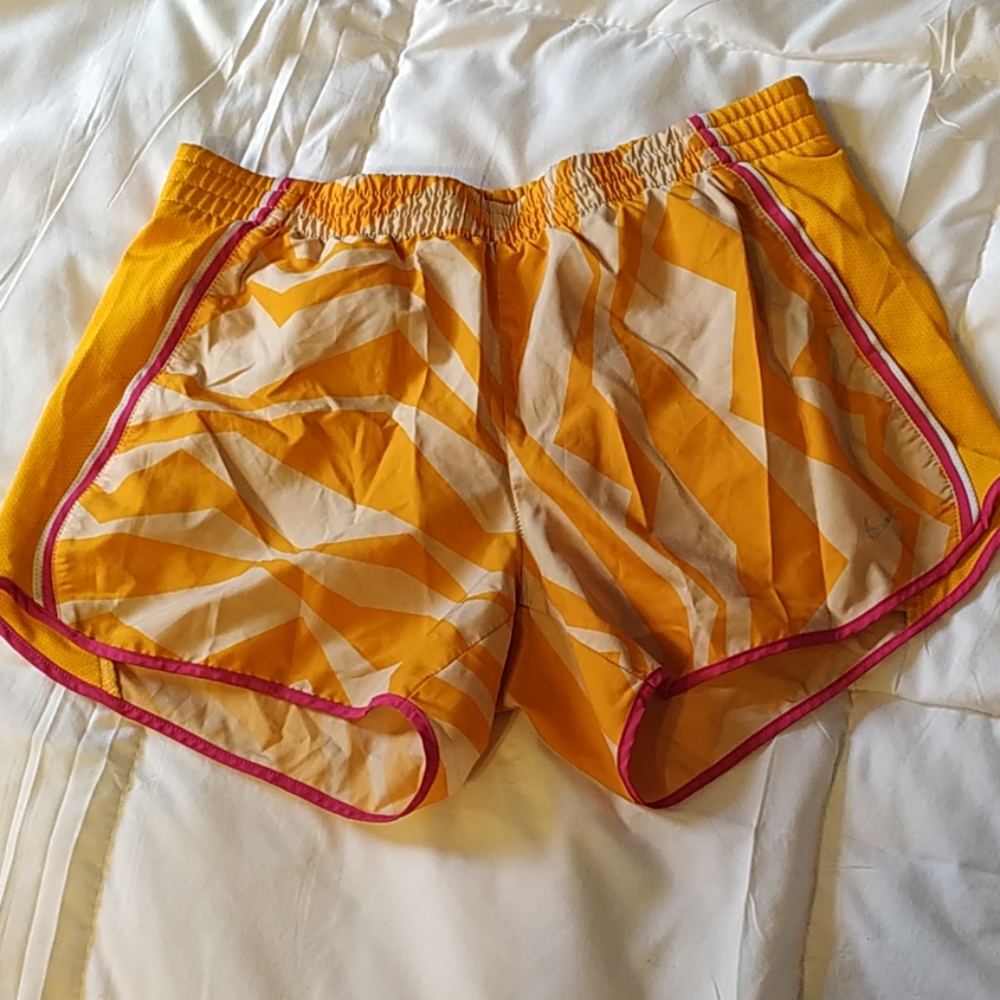 Nike Dri-Fit Striped Shorts - Size S